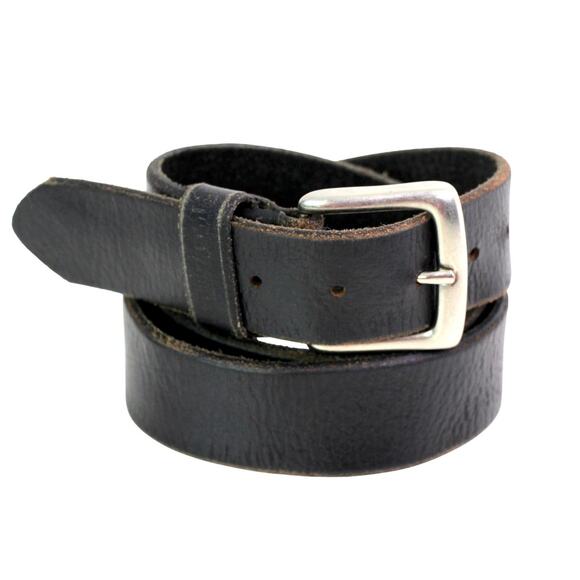 Wolverine BLACK GENUINE LEATHER 1 1/2"Wd CASUAL DRESS MEN'S BELT Sz 38/95 (78t - Picture 2 of 15